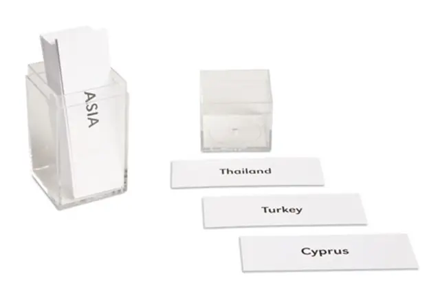 Asia: Labels 