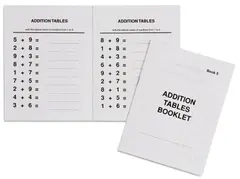 Addition Tables Booklet: 3
