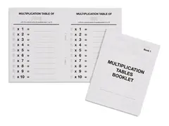 Multiplication Tables Booklet: 1