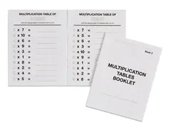 Multiplication Tables Booklet: 2