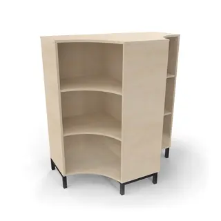 Stig T-modul 6 fack B120 x D73 x H130 cm