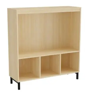 Stig sittmodul 59 björk Med ben, B120 x D40 x H130 cm